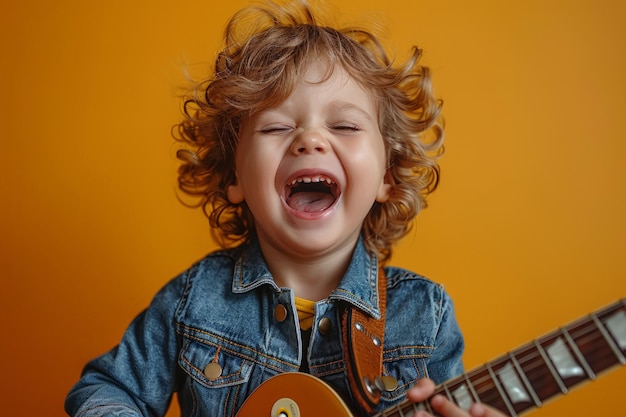 Jovem com guitarra