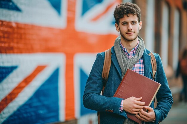 Jovem professor no Reino Unido