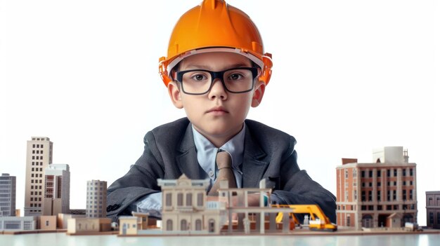 El joven arquitecto sueña con construir