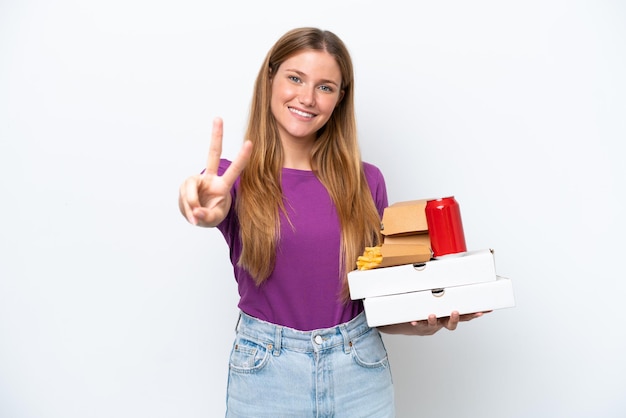 Foto joven, caucásico, mujer