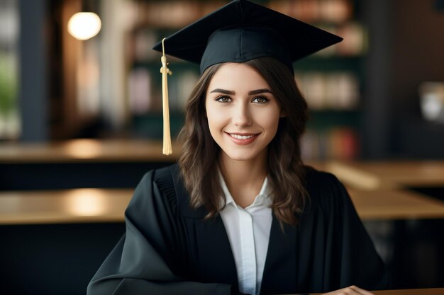 Joven ejecutivo en un momento alegre Ai generativa