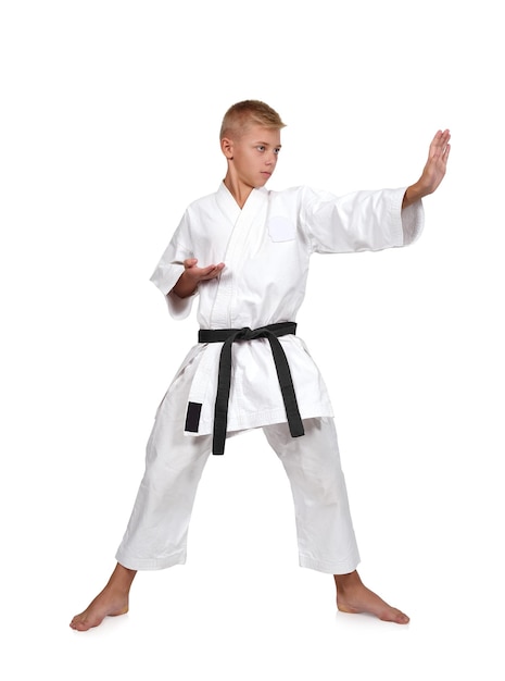 Joven karateca