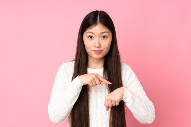 Joven, mujer asiática