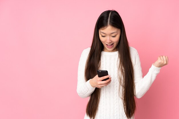 Joven, mujer asiática