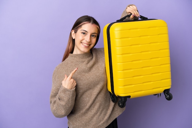 Joven, mujer caucásica, aislado