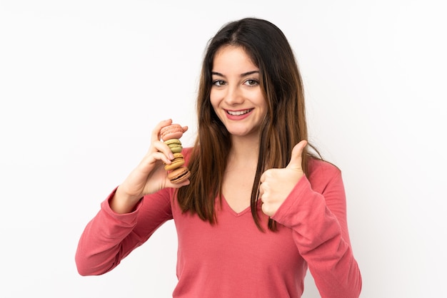 Joven, mujer caucásica