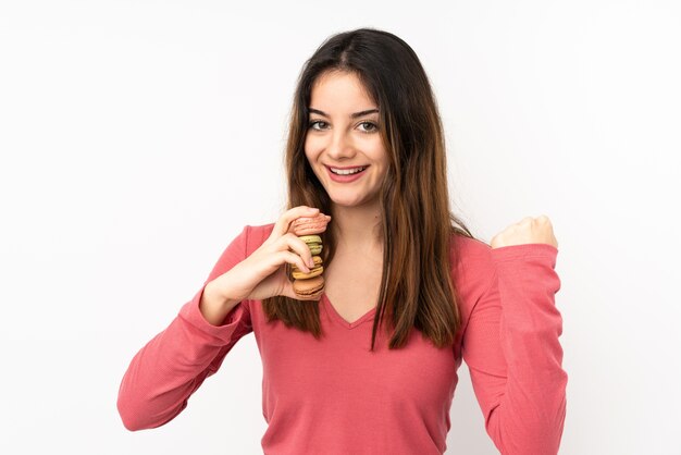 Joven, mujer caucásica