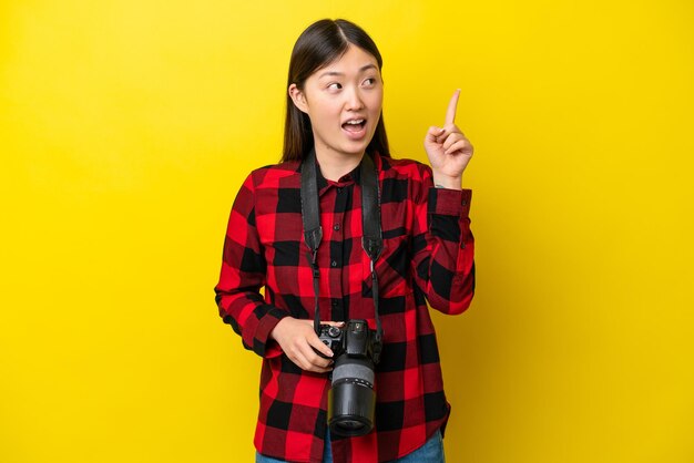 Joven, mujer china