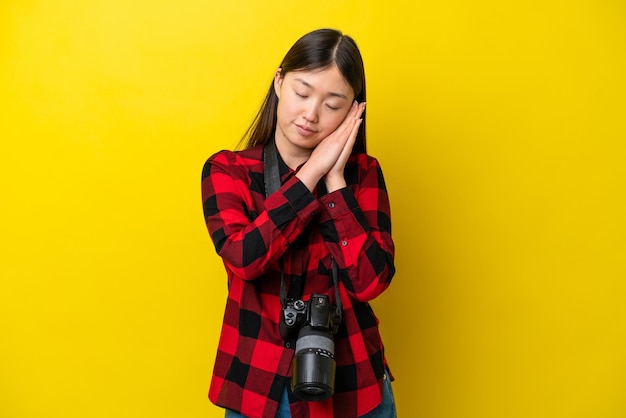 Joven, mujer china