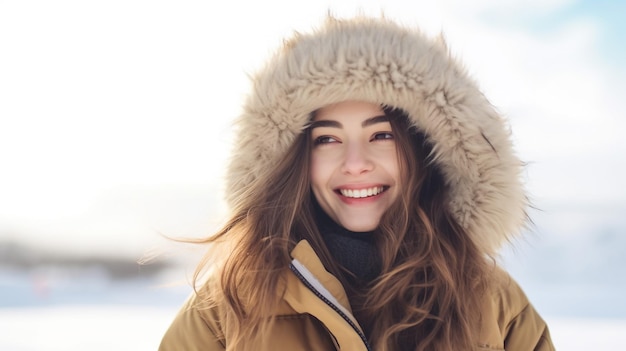 Joven mujer rubia con chaqueta de invierno aislada sobre un fondo rosa sosteniendo café para llevar y un móvil mientras piensa algo