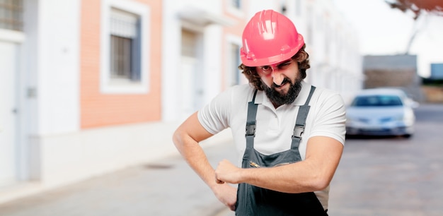 Joven trabajador