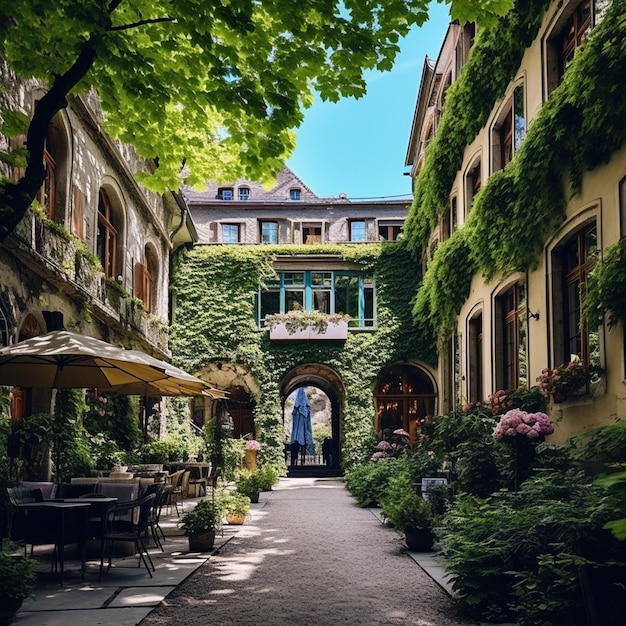 Una joya escondida en Zúrich Una impresionante mezcla de arquitectura y vegetación