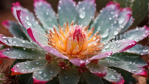 Las joyas del desierto: un retrato de cerca de la resiliencia de la flor del cactus