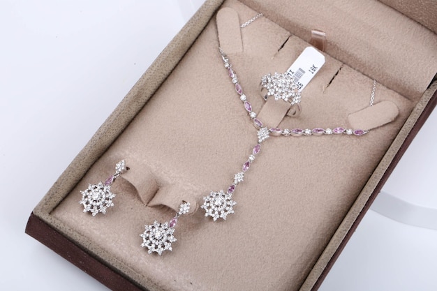 Joyas de diamantes joyas de lujo y moda | Foto Premium