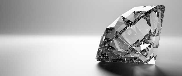 Foto joyas de gemas preciosas de diamantes talla brillante