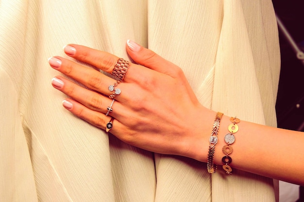 Joyas de oro y diamantes de lujo