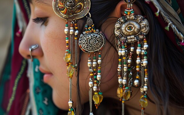 Joyas tradicionales de los Dejharoos de Cachemira