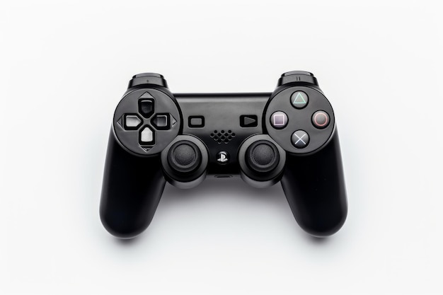 Joystick de alta definición TopView Aislamiento en fondo blanco 32 AR