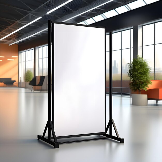 Foto jpg innenraum-blank-banner-stand-mockup