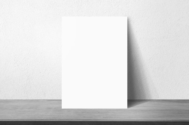 JPG Leeres A4-Papier auf dem Podium als Hintergrundbild