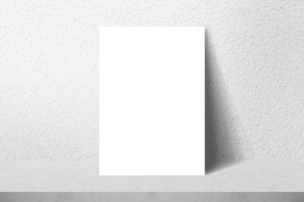 JPG Leeres A4-Papier auf dem Podium als Hintergrundbild
