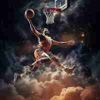 Foto juego de baloncesto y jugadores hd 8k papel tapiz imagen fotográfica de stock