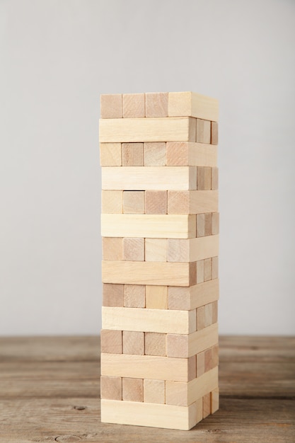 juego de equilibrio de madera