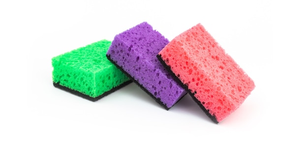 Juego de esponja para fregar esponja de limpieza de cocina! (Un