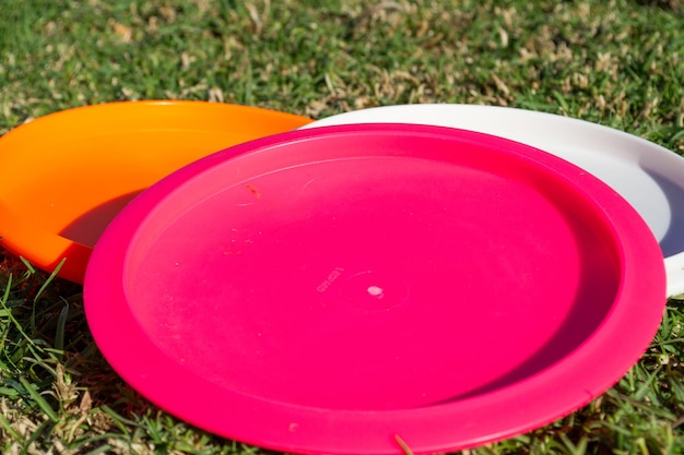 Juego de frisbees múltiples para golf de disco