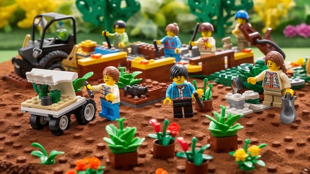 Lego jardin