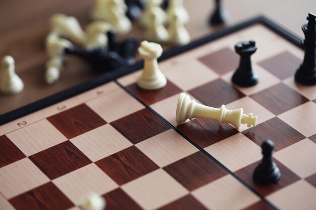 Juego de mano de juego de batalla de estrategia de competencia de ajedrez