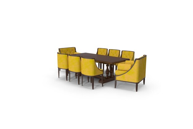 Juego de mesa de comedor