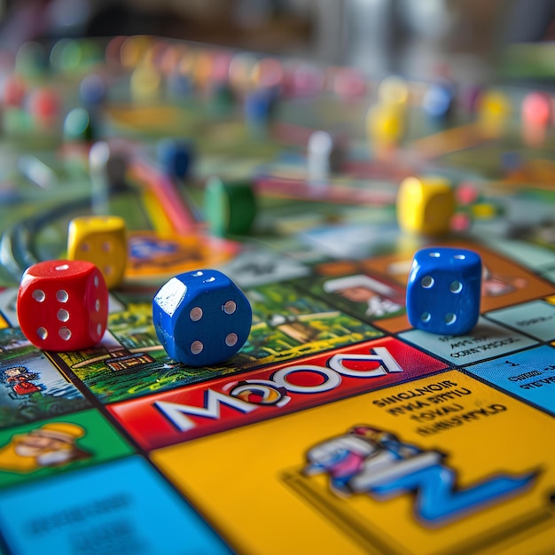 Juego de mesa Monopoly de cerca