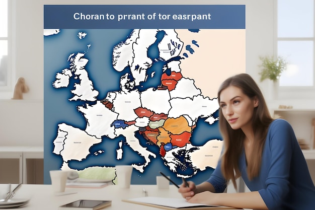 Juego de preguntas y respuestas de geografía en acción