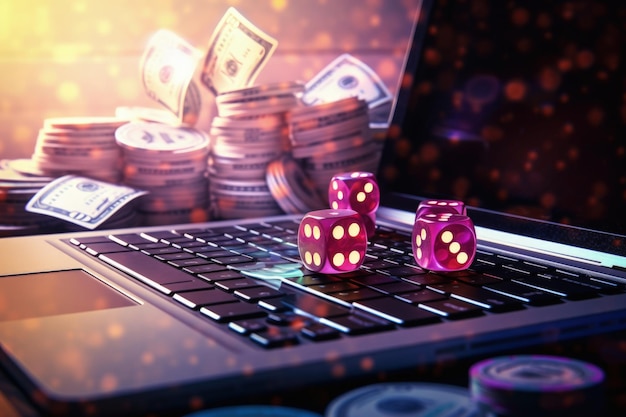 Foto juegos de azar en línea con fines de lucro con juegos de casino