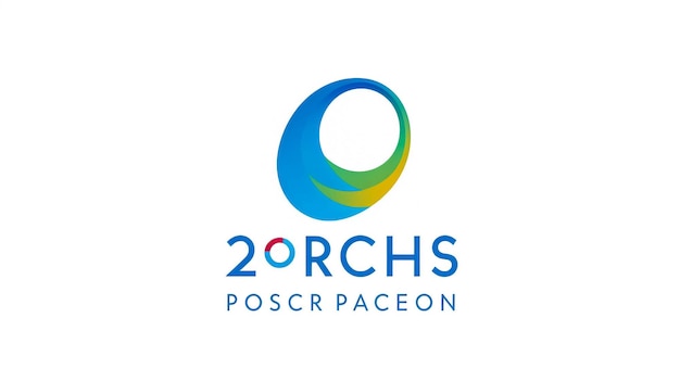 Foto los juegos olímpicos de parís 2024 se llevarán a cabo con el icono del logotipo.