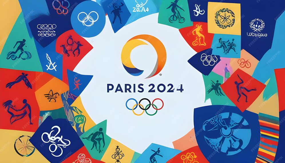 Los Juegos Olímpicos de París 2025 nuevo logotipo, icono y ilustración