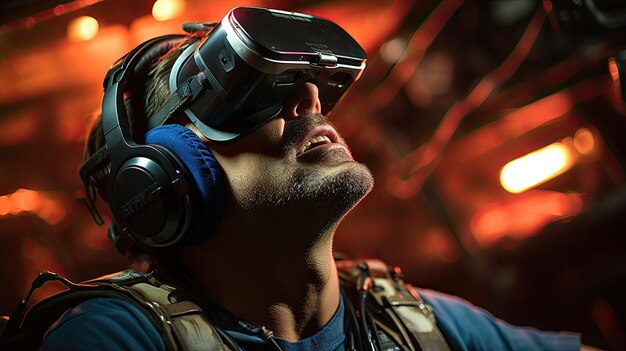 Juegos de realidad virtual Patrón de repetición de realidad virtual