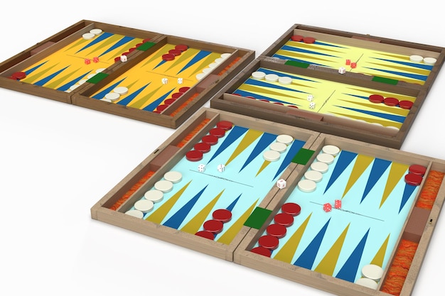 Juegos y tableros de backgammon