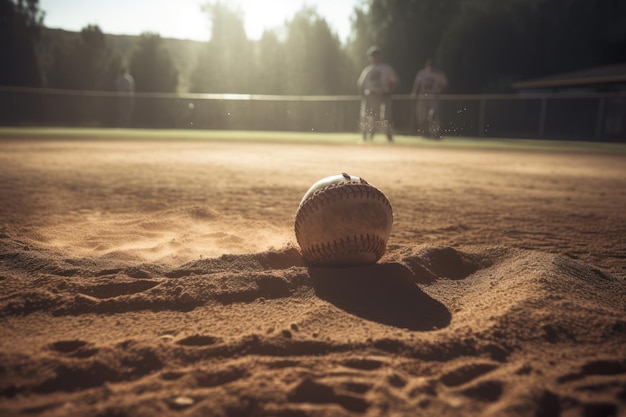 Un jugador de béisbol golpeando una pelota con un bate.