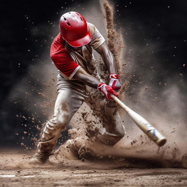 un jugador de béisbol