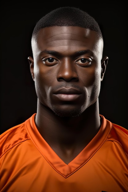 jugador de fútbol africano HD 8K papel tapiz Imagen fotográfica de stock