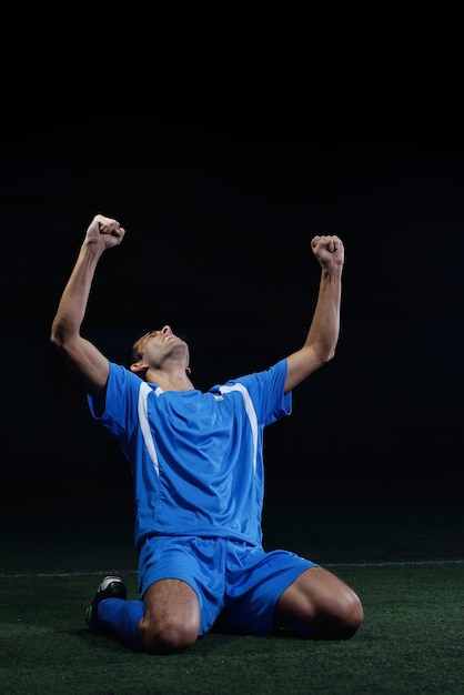 Foto jugador de fútbol