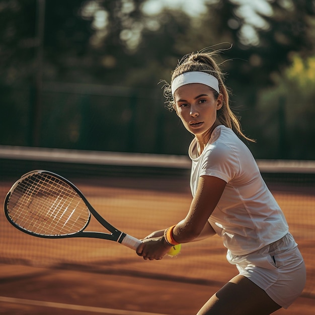 jugadora de tenis femenina