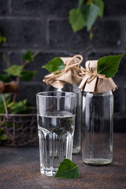 Jugo de abedul, bebida tradicional rusa de primavera