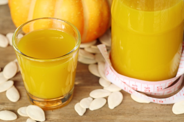 Jugo De Calabaza Con Semilla