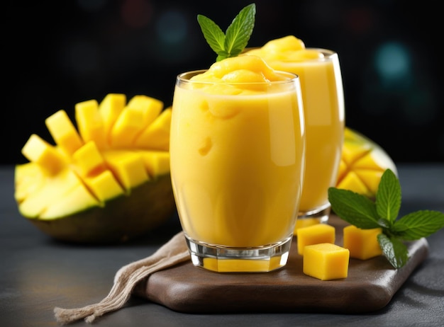 jugo fresco de mango