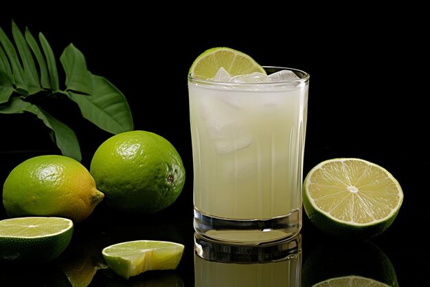 Jugo de lima de la sinfonía de la lima tropical