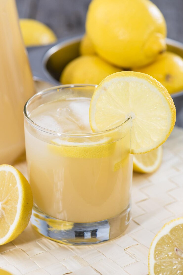 jugo de limon casero
