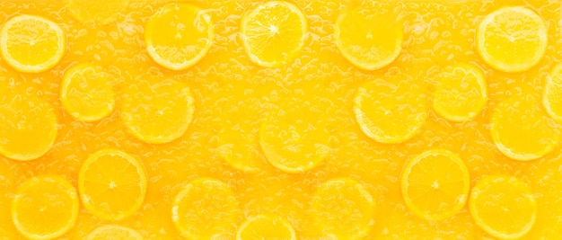 jugo de naranja o bebida de frutas, fondo de banner.